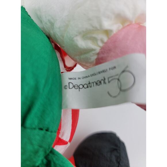 Vintage Dept 56 Clown Doll Two sided Sleeping Awake 16 inch Tall Nylon - Picture 7 of 10